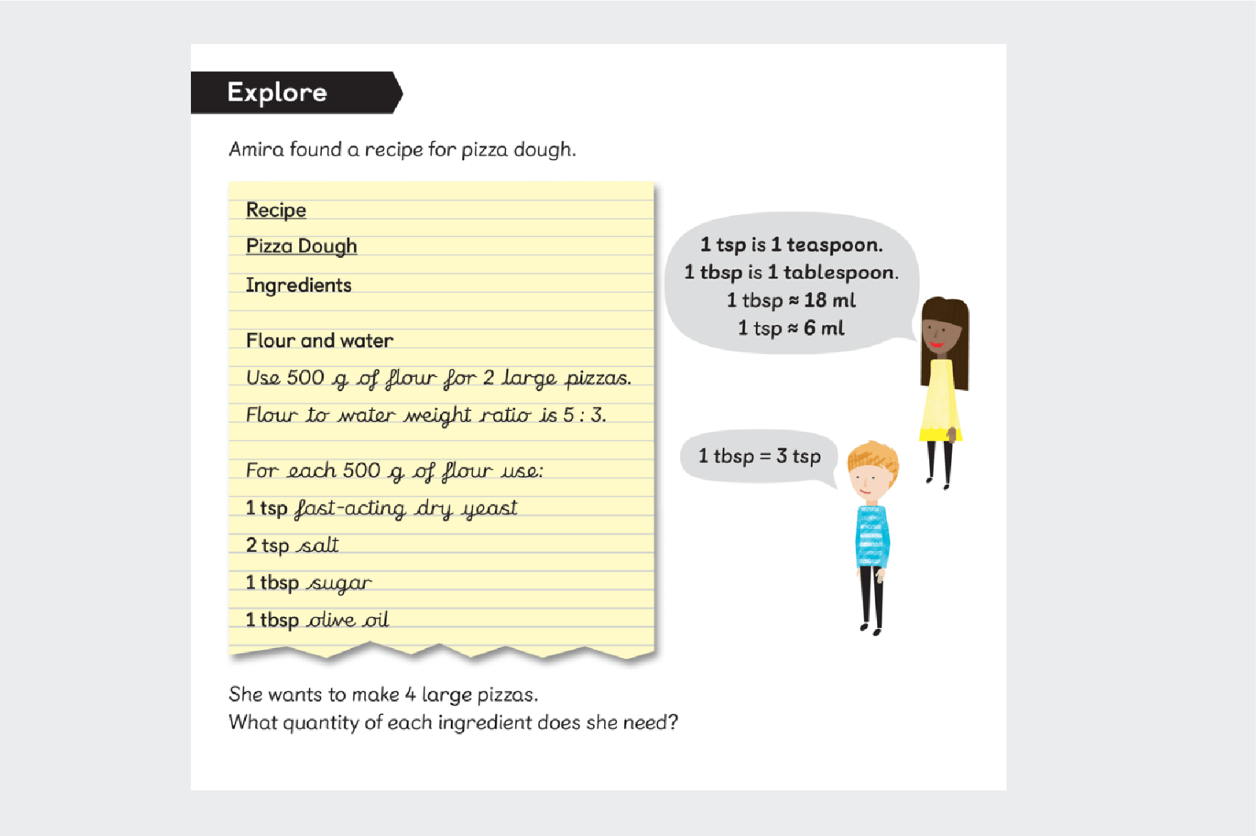 excerpt from Maths — No Problem! textbook