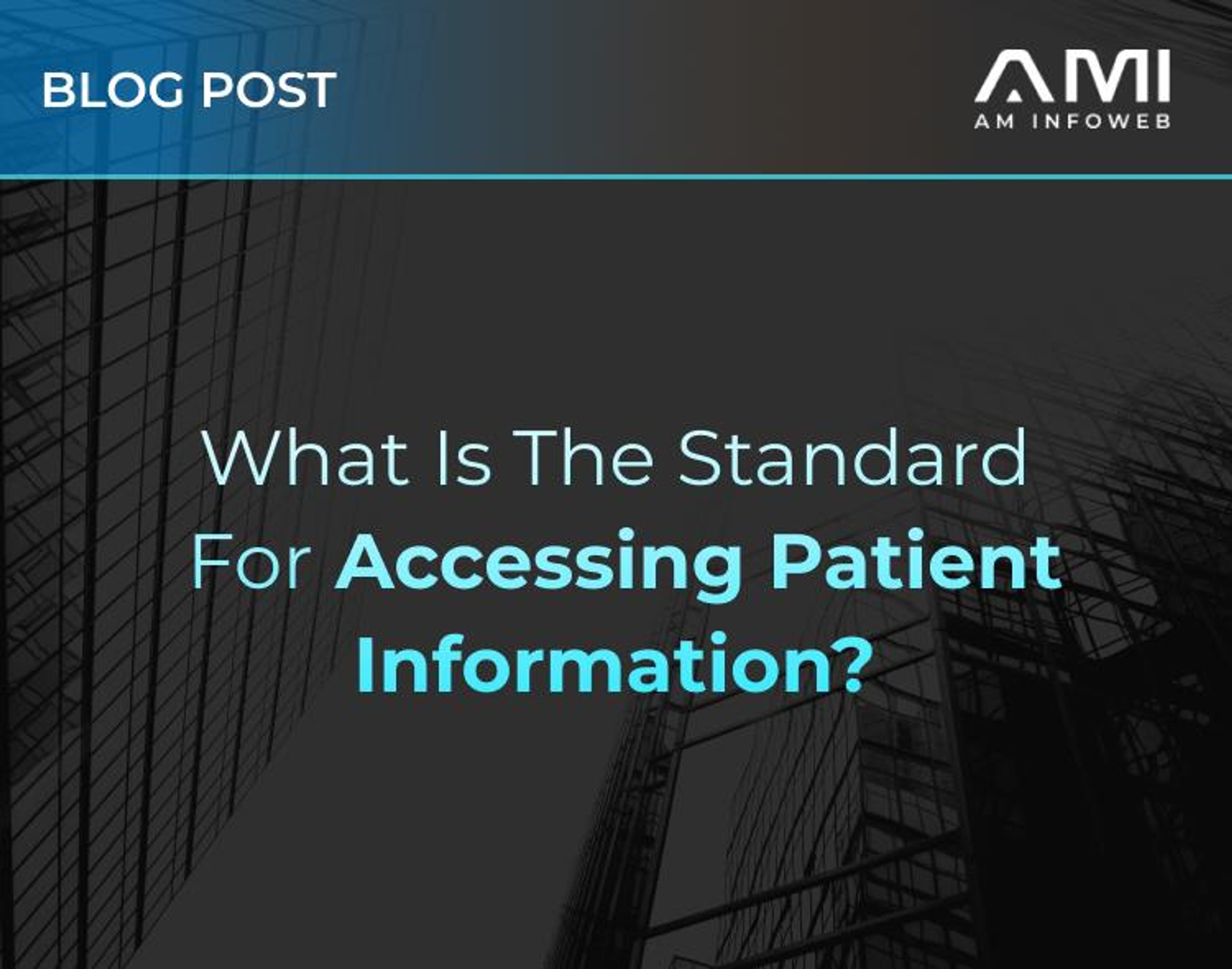 What Is the Standard for Accessing Patient Information?