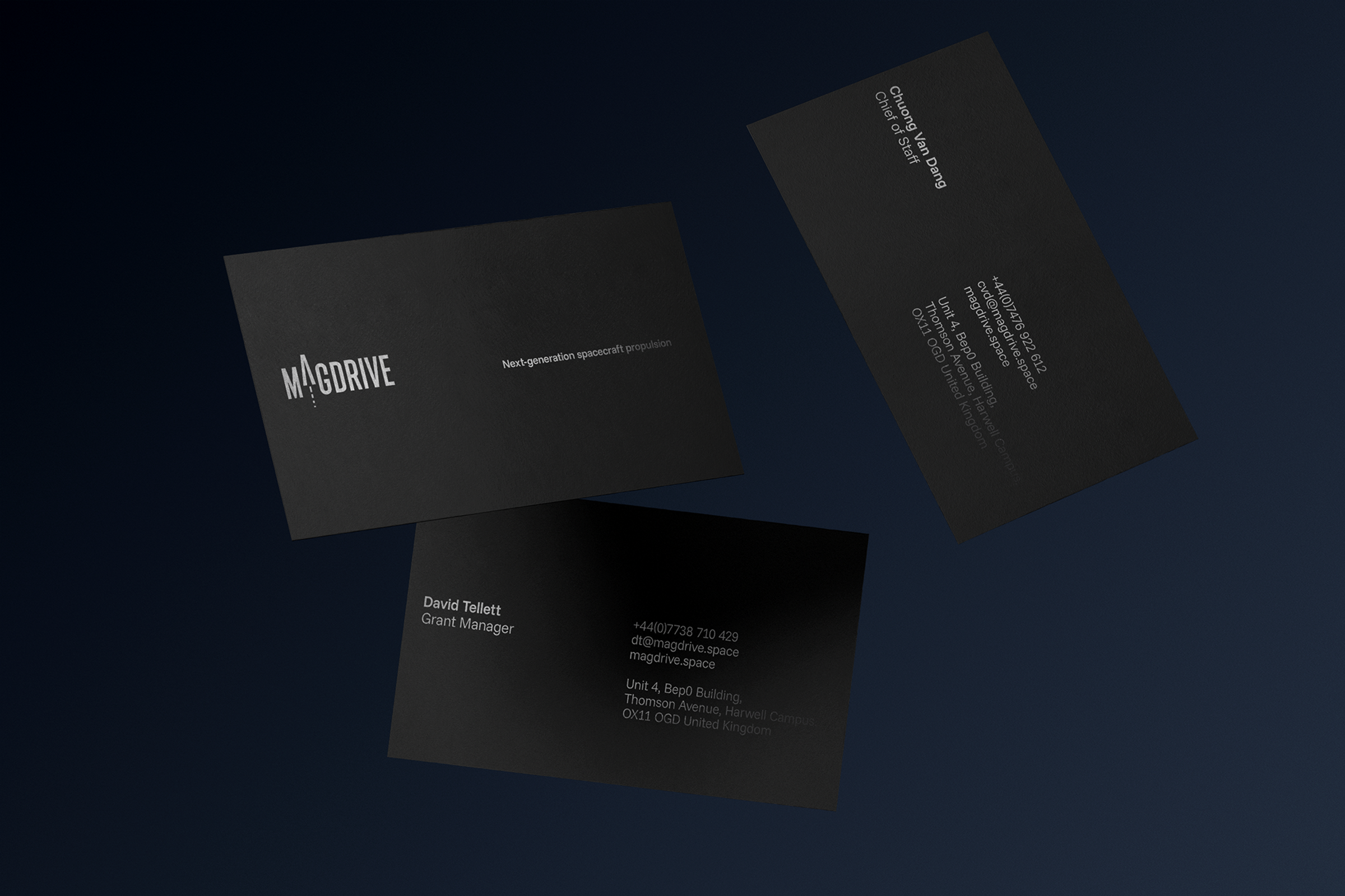 Magdrive business cards