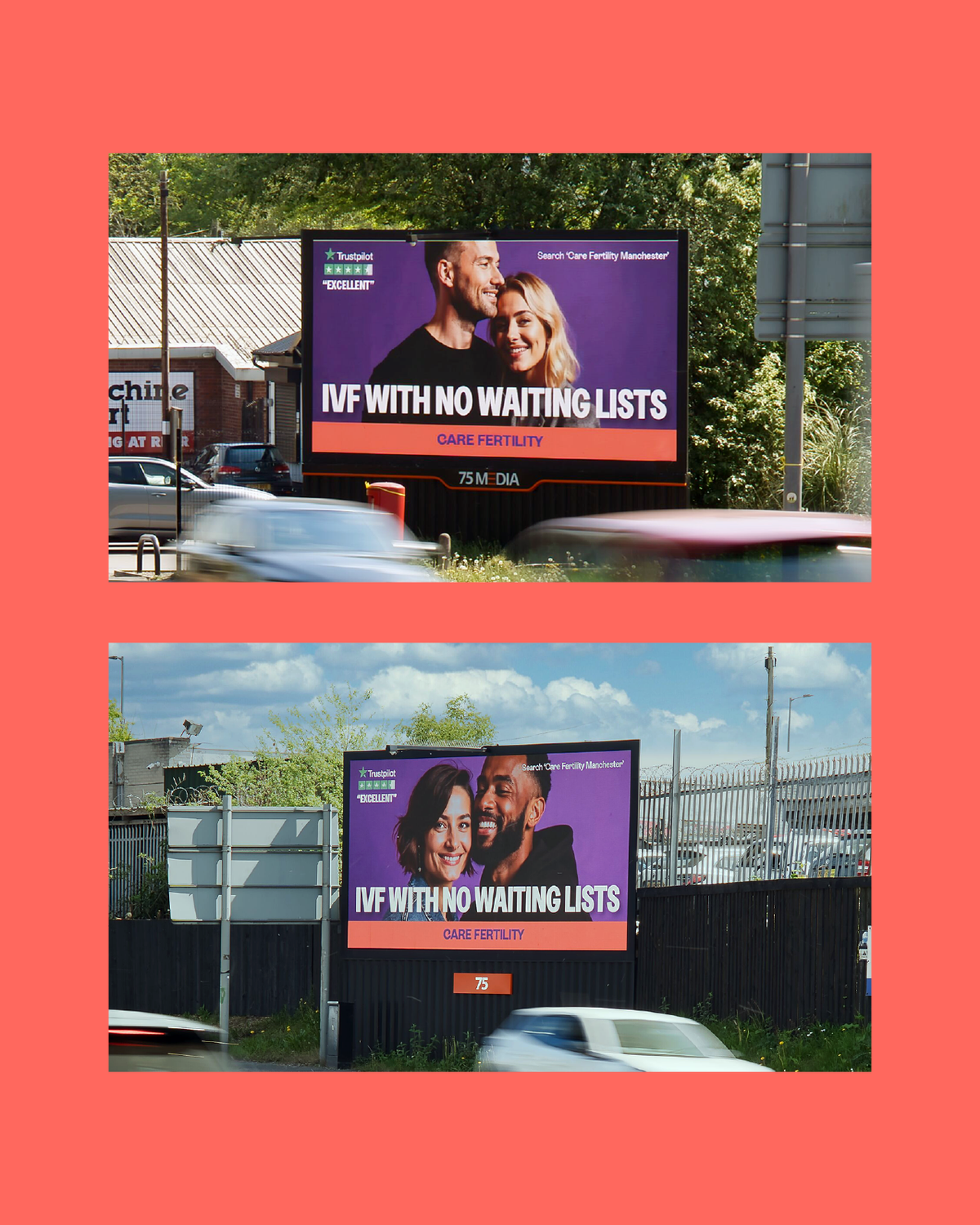 CF Manchester OOH adverts