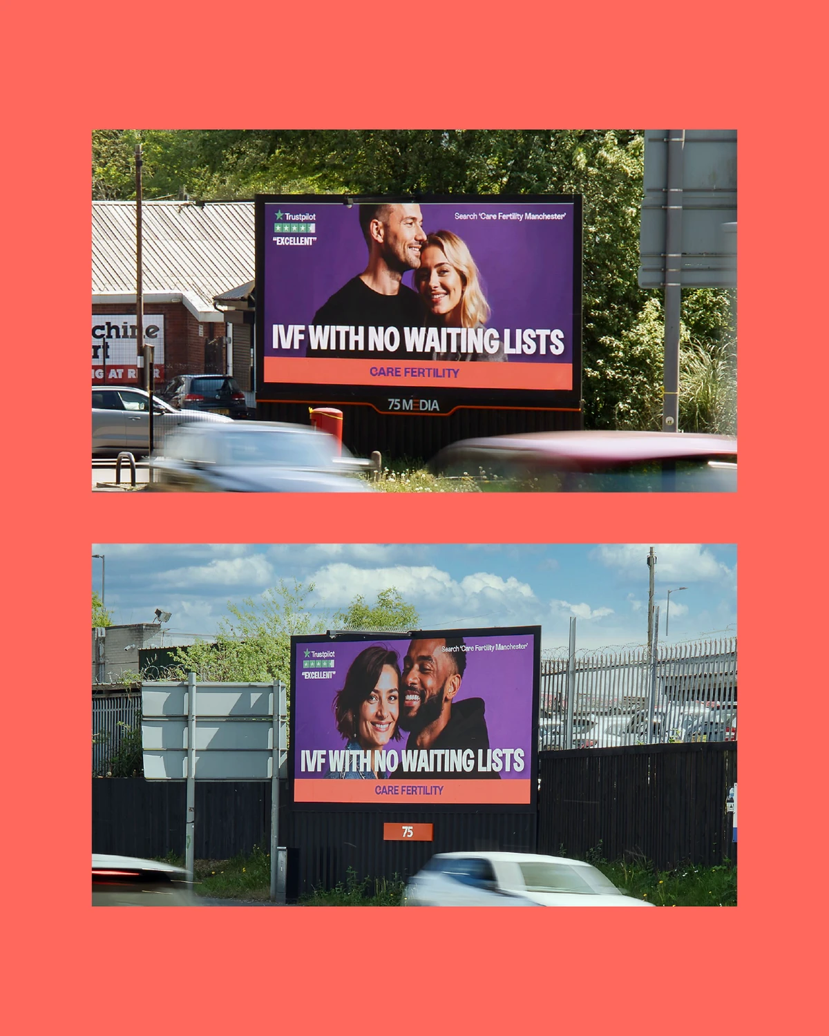 CF Manchester OOH adverts