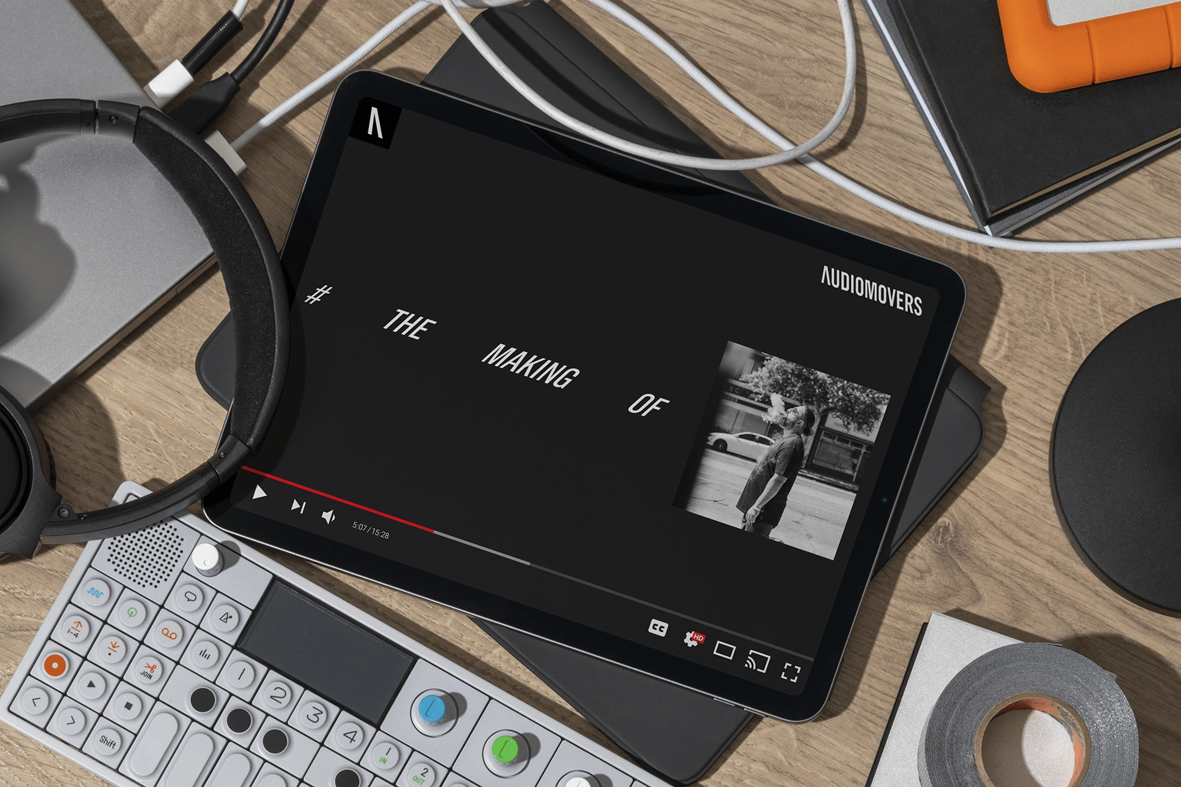 Audiomovers YouTube graphics