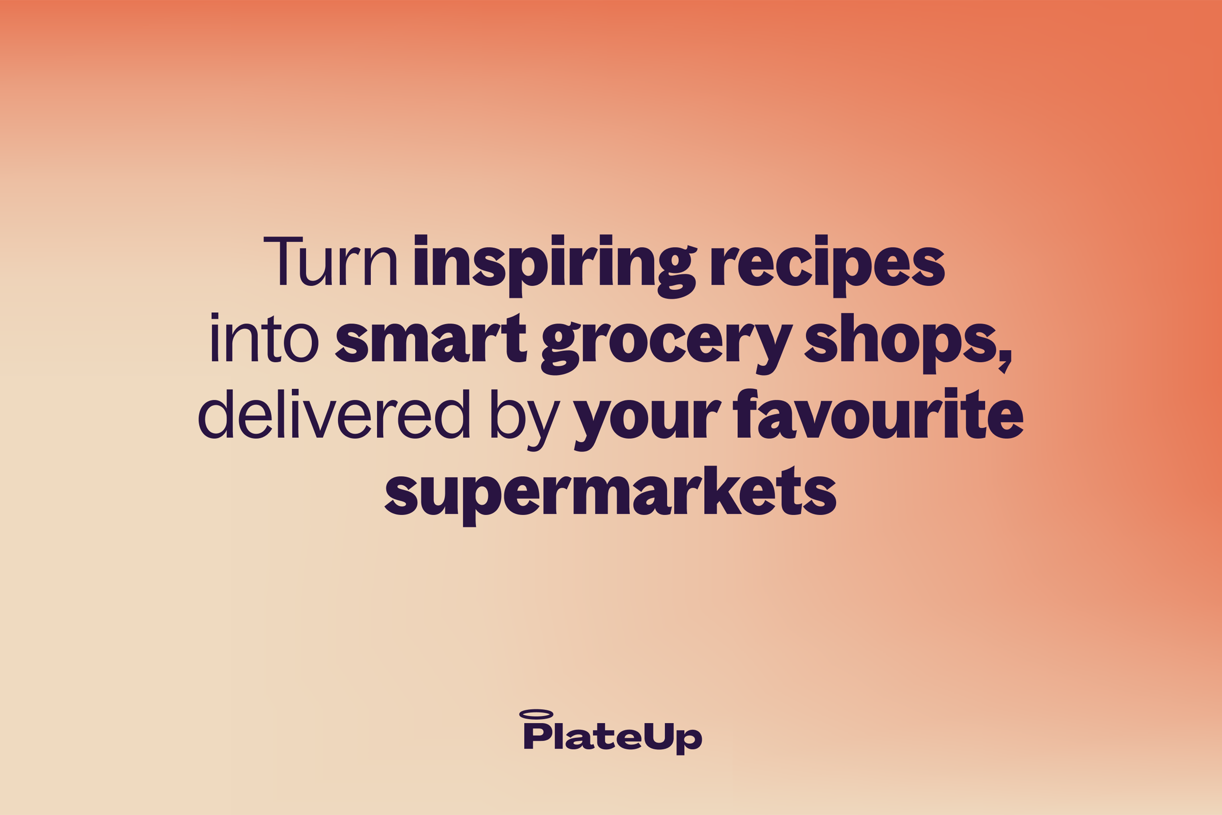 Plate Up brand proposition