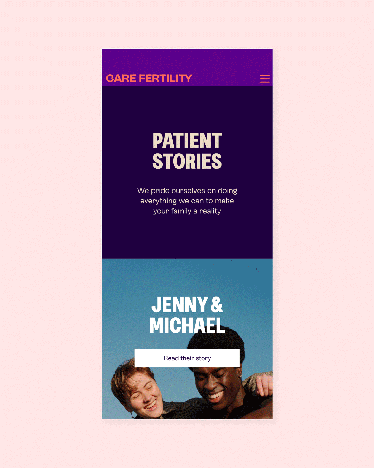 CF mobile screens