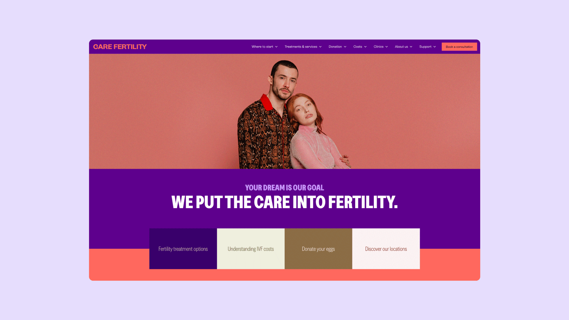 CF website panels