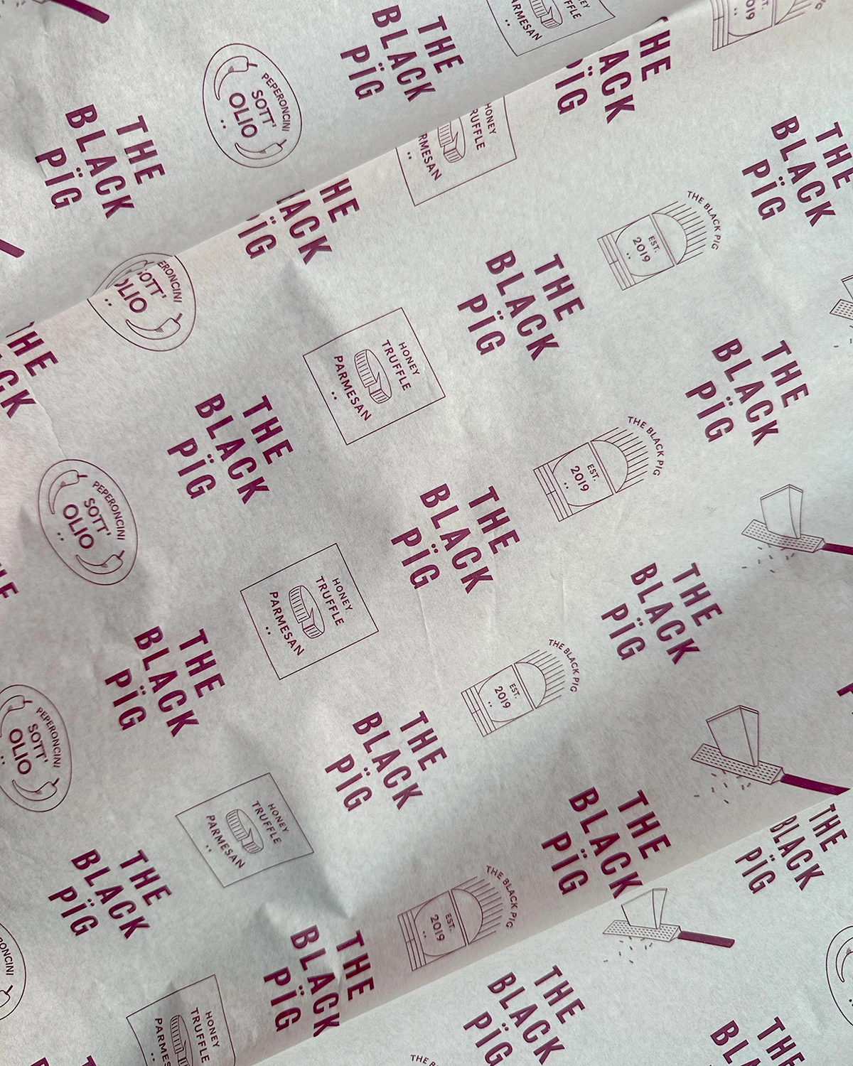 The Black Pig sandwich wrap