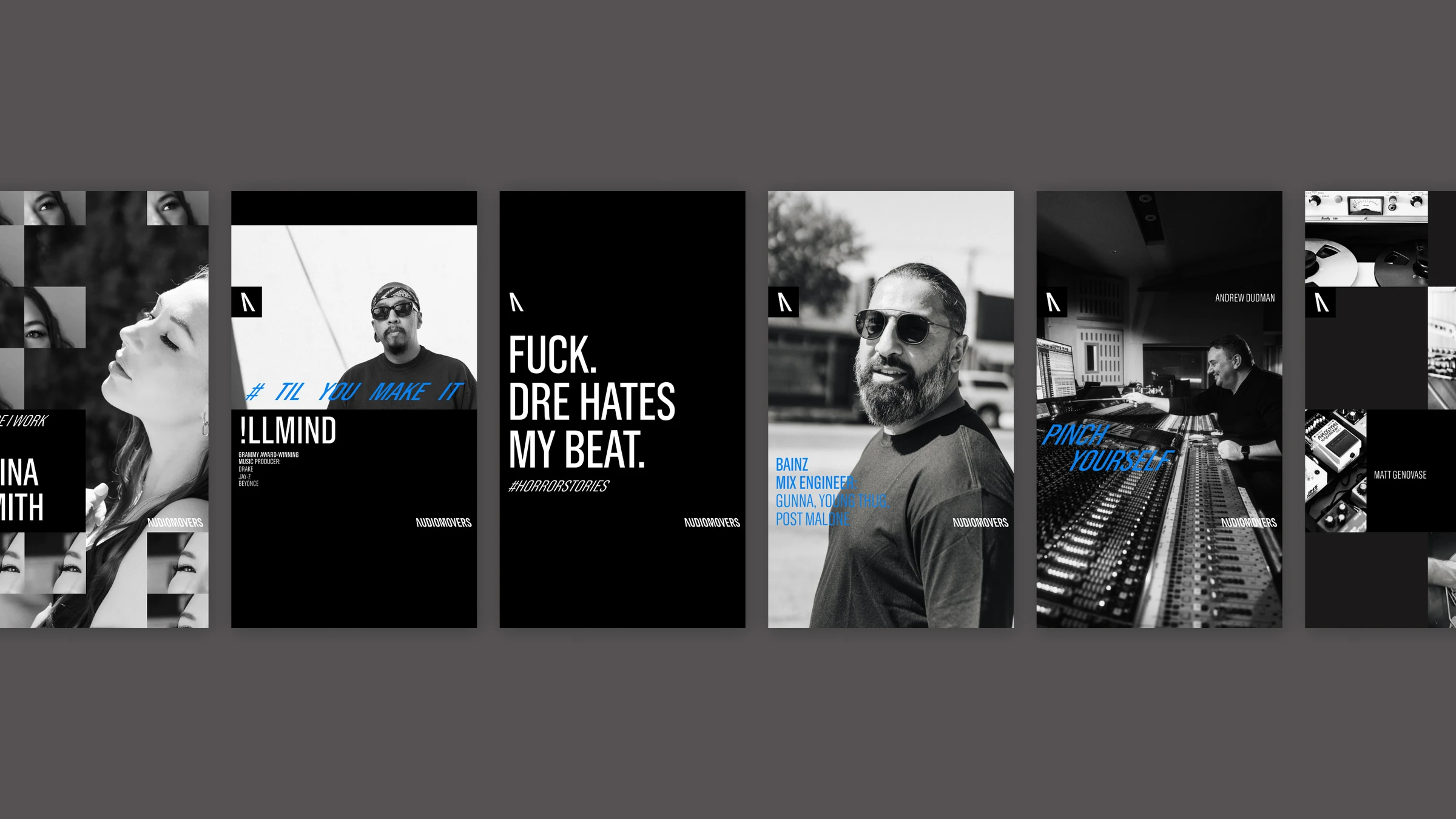 Audiomovers social covers