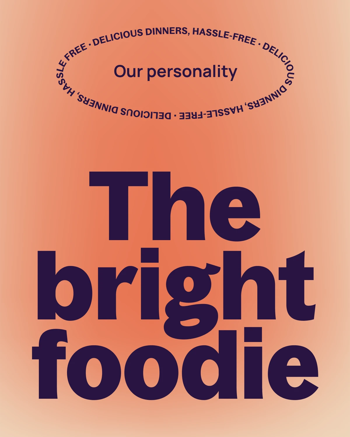 Plate Up brand personality