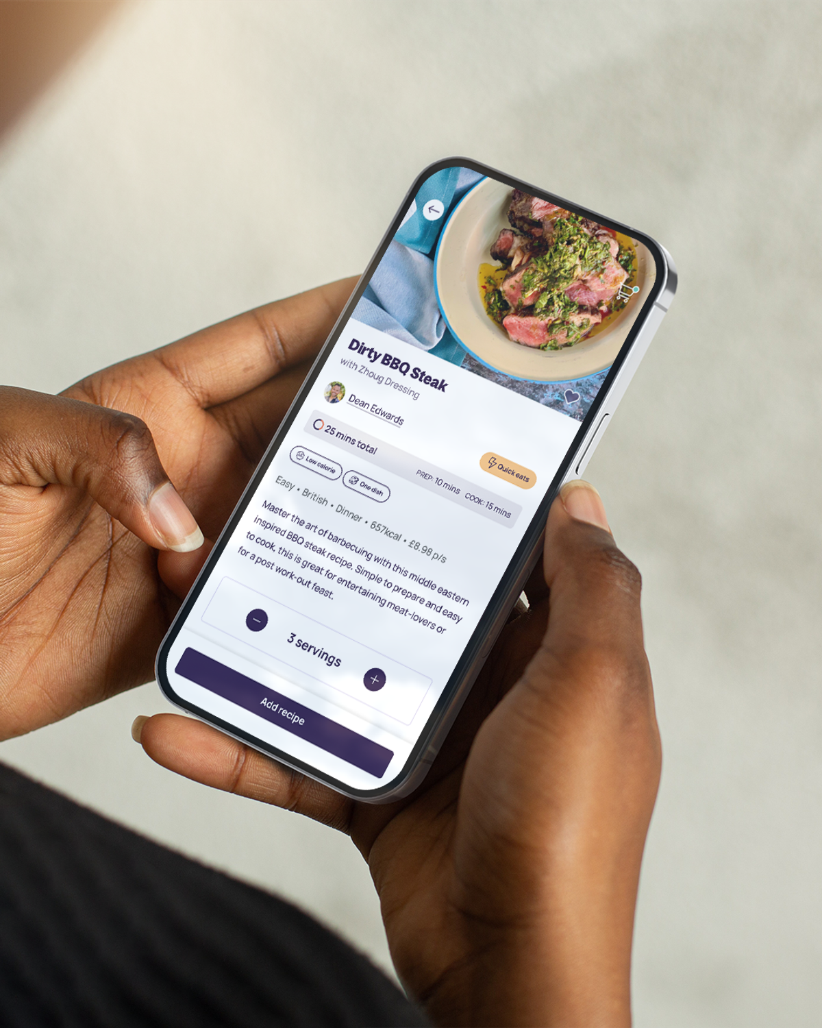 Plate Up brand experience app