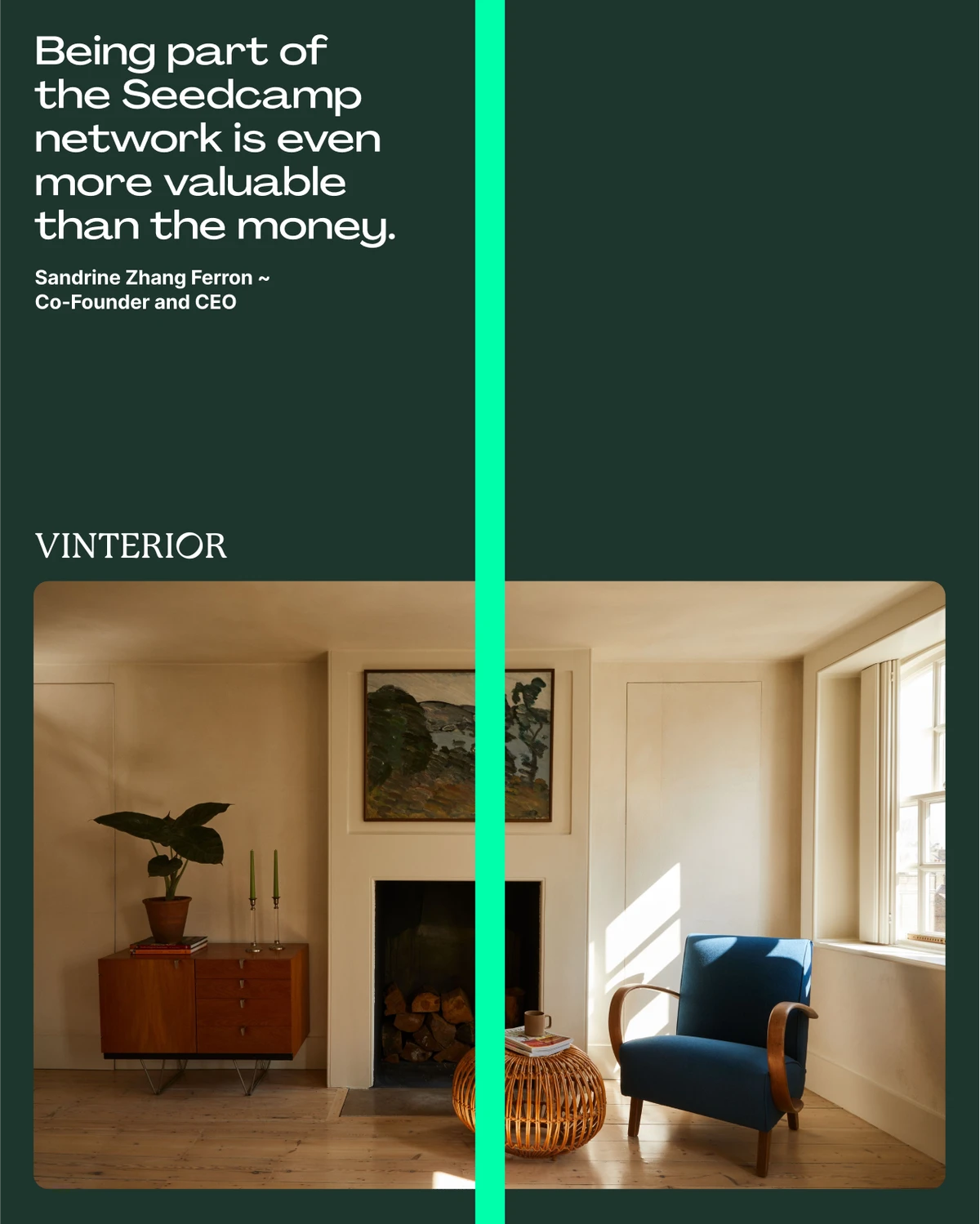 Seedcamp Vinterior quote