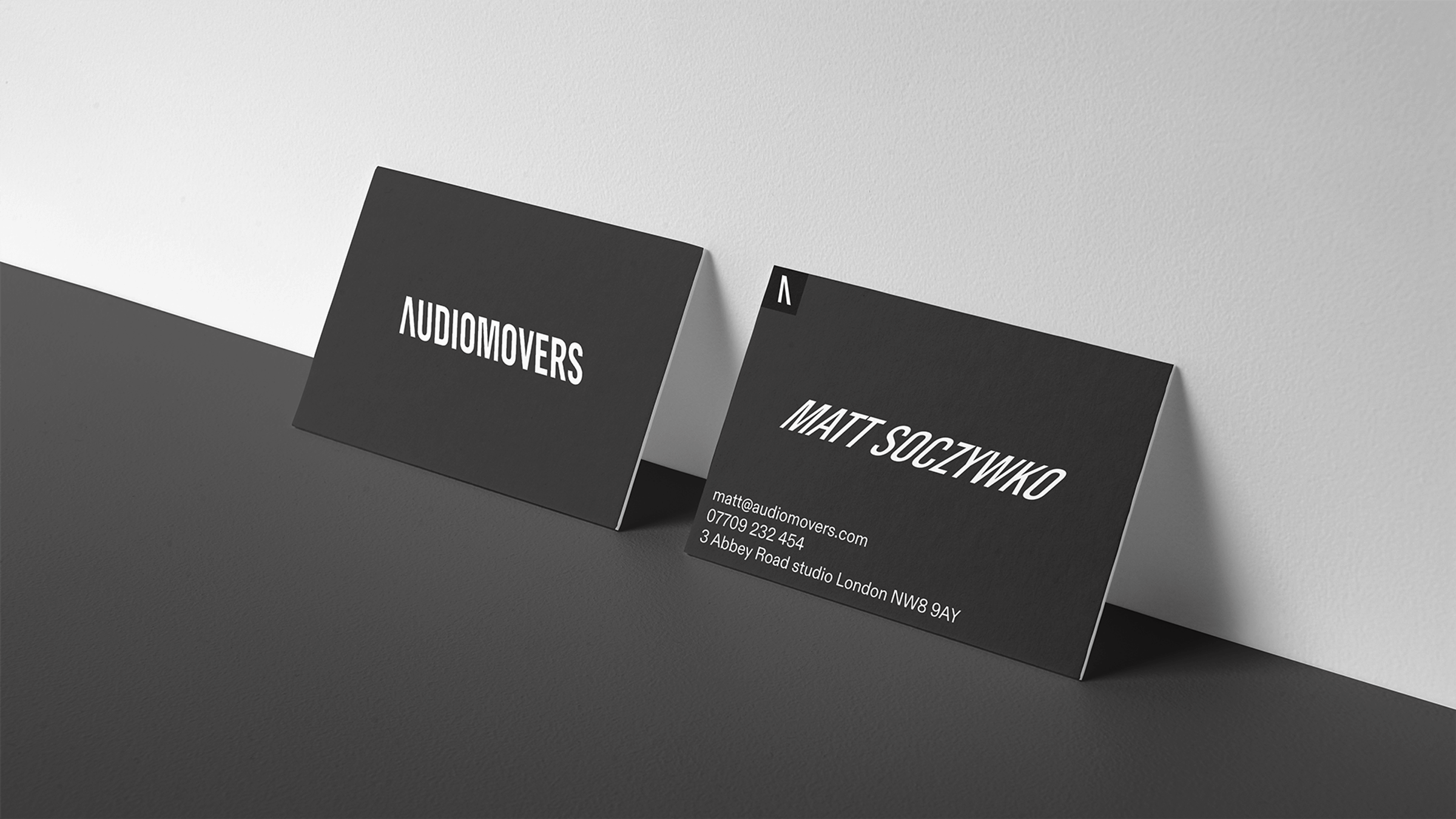 Audiomovers business cards