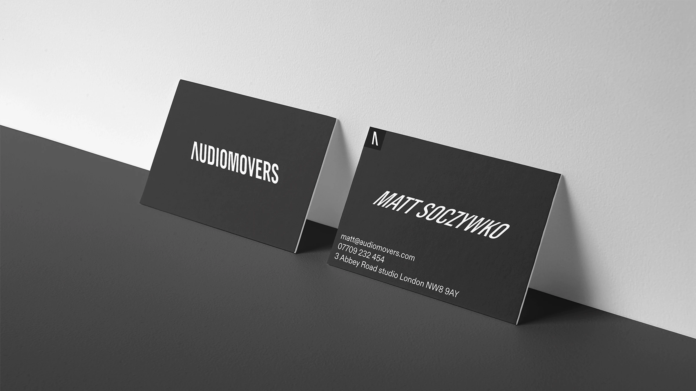 Audiomovers business cards