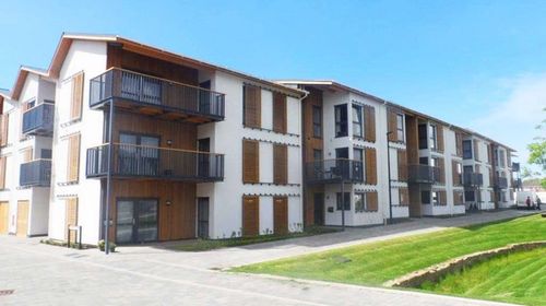 Hanham hall carbon zero community apartments with balconies