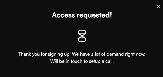 access requested!