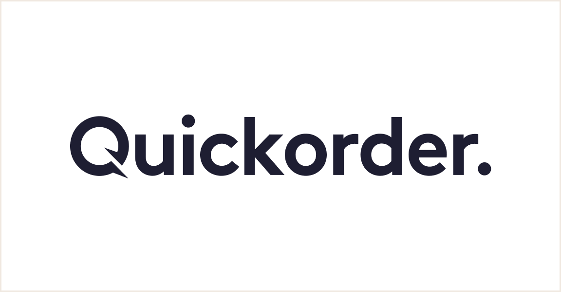 Den nye Quickorder logoen