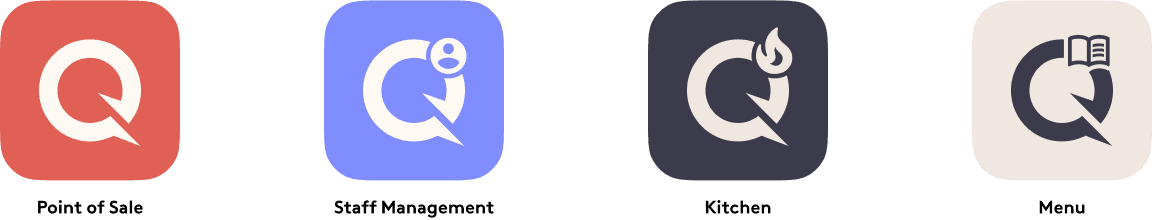 Quickorder app icons