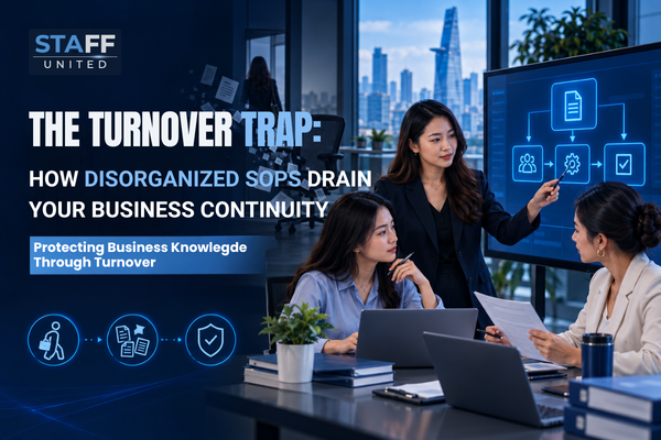 The Turnover Trap: How Disorganized SOPs Drain Your Business Continuity