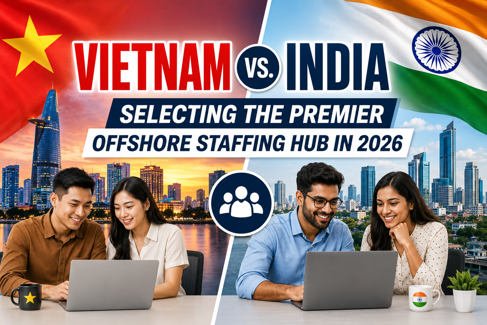 Vietnam vs. India: Selecting the Premier Offshore Staffing Hub in 2026