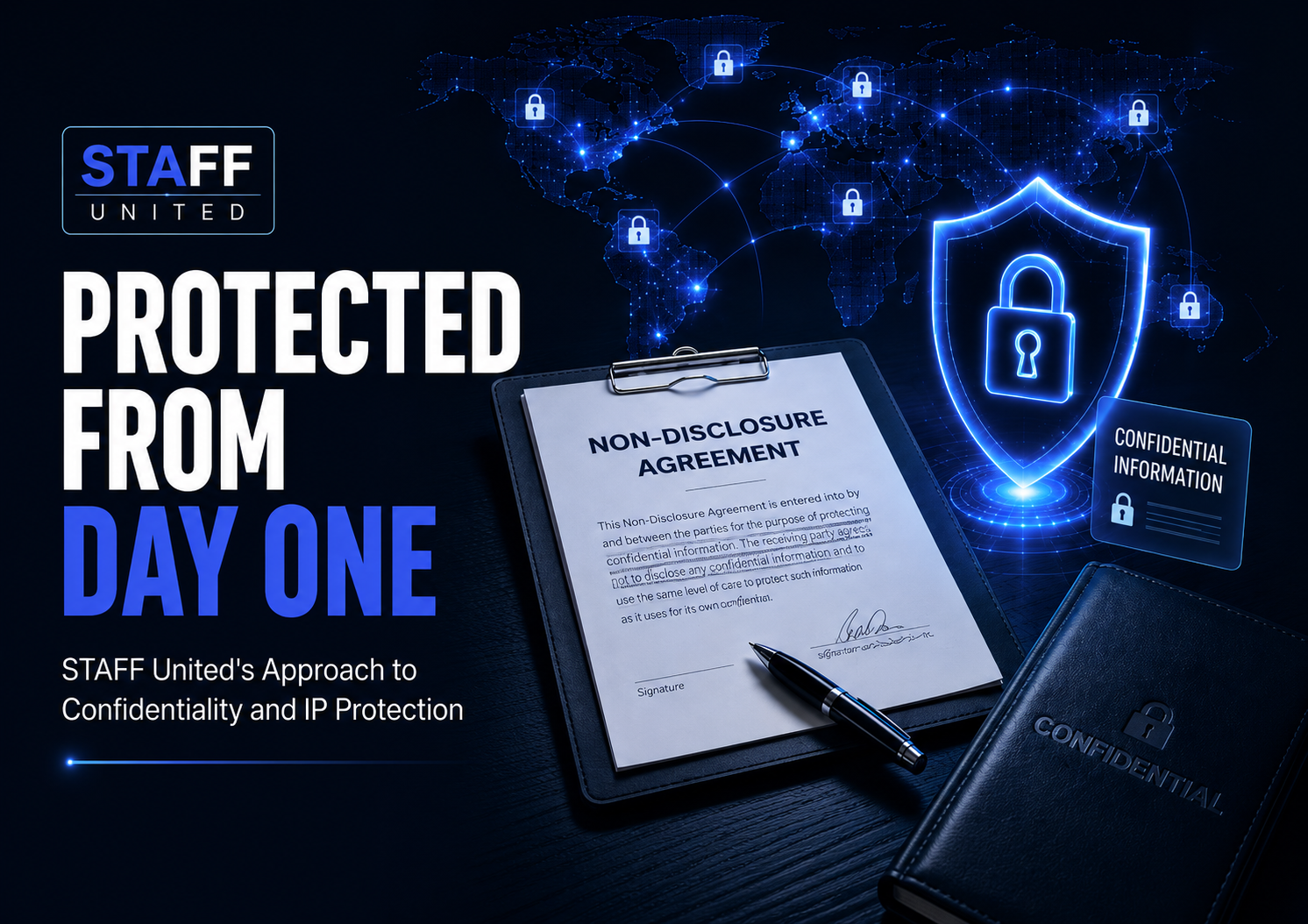 Protected from Day One: STAFF United's Approach to Confidentiality and IP Protection