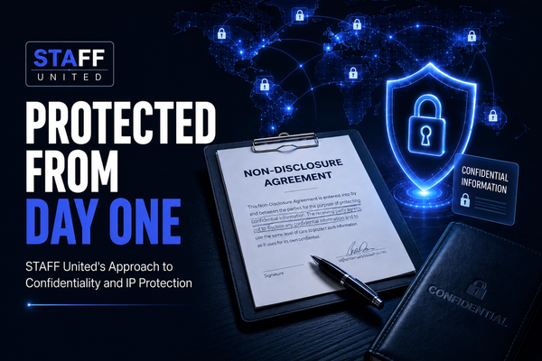 Protected from Day One: STAFF United's Approach to Confidentiality and IP Protection