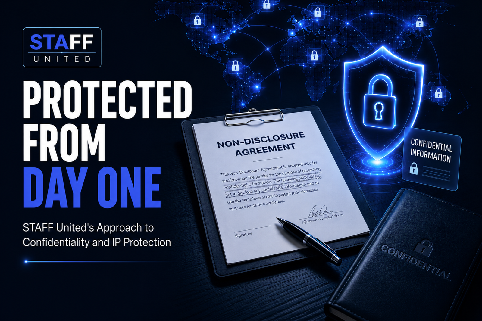 Protected from Day One: STAFF United's Approach to Confidentiality and IP Protection
