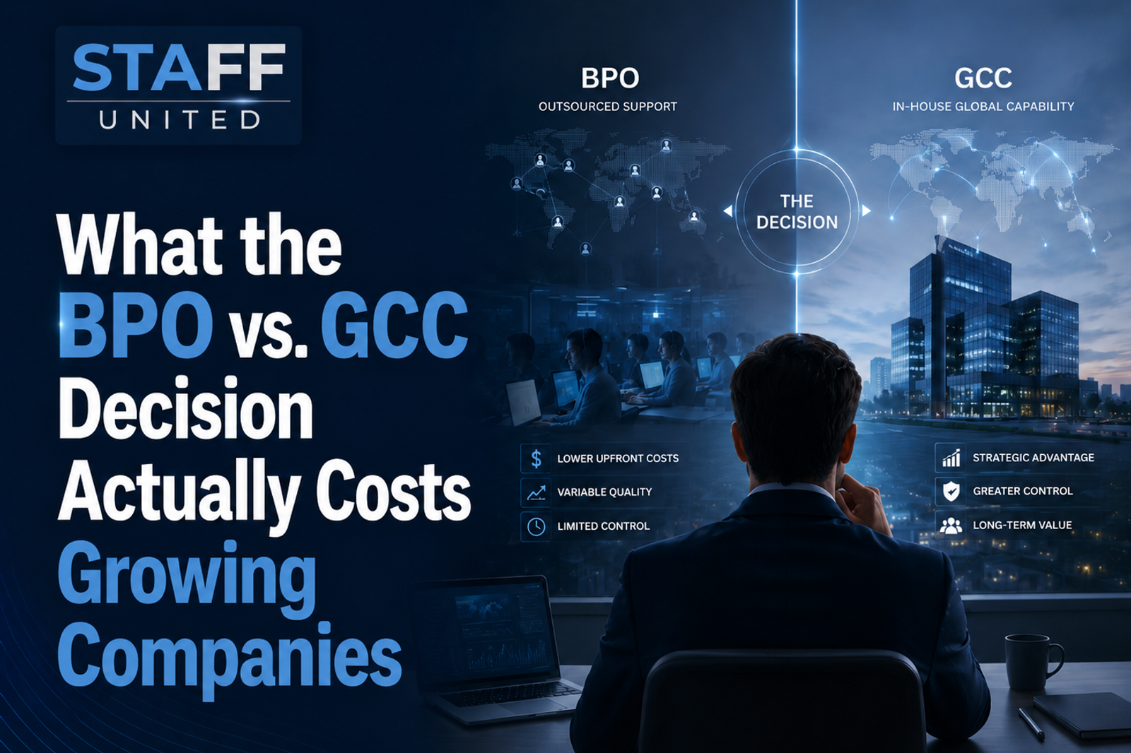 What the BPO vs. GCC Decision Actually Costs Growing Companies
