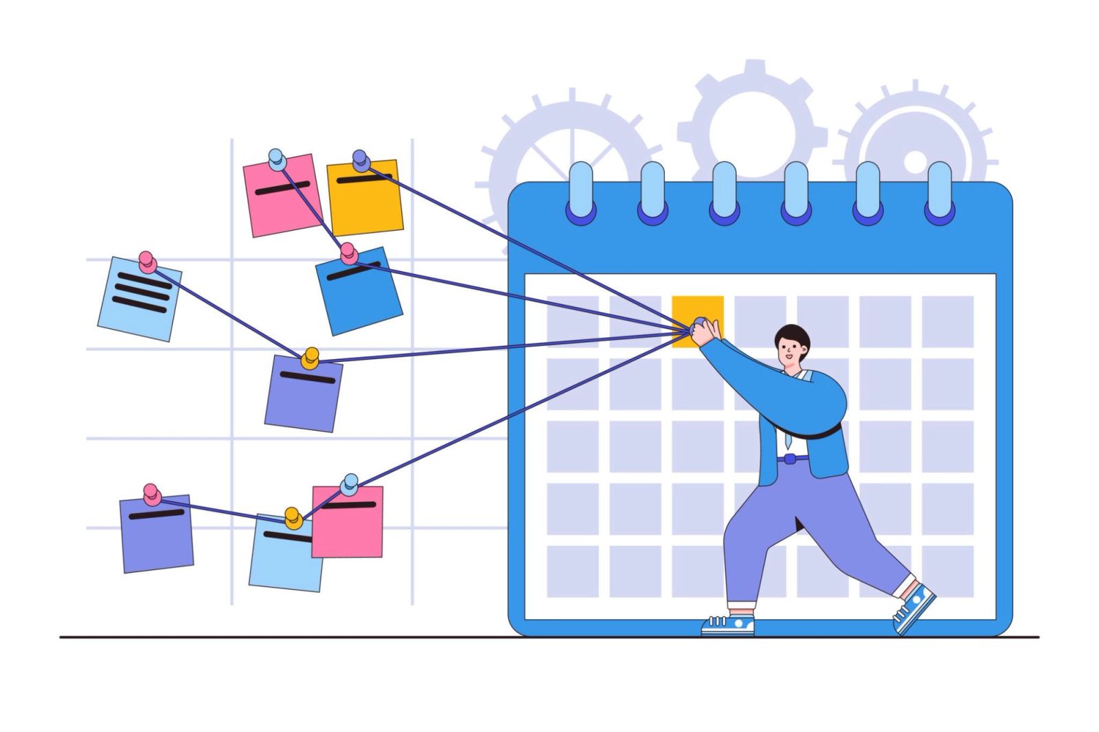 Structured offshore team managing workflows and delivering consistent execution