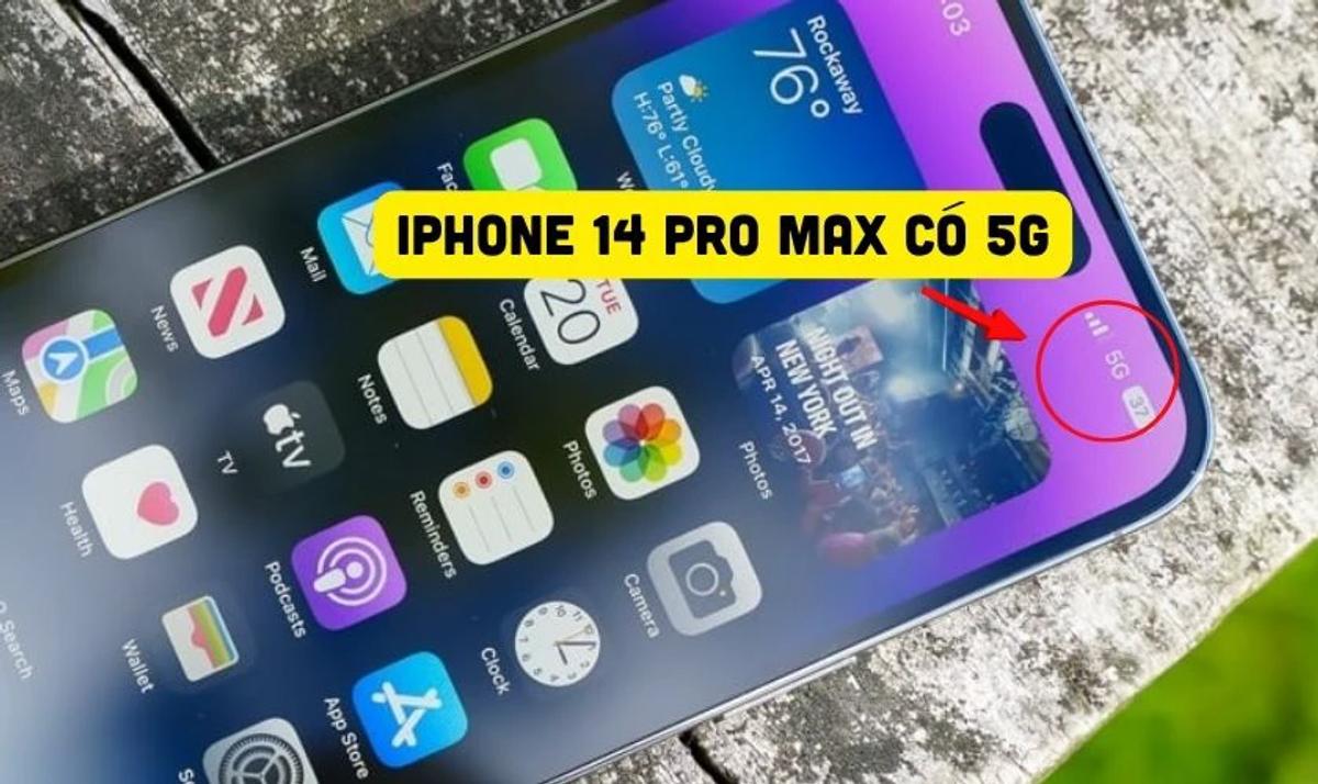 Máy iPhone 14 có 5G ở Việt Nam