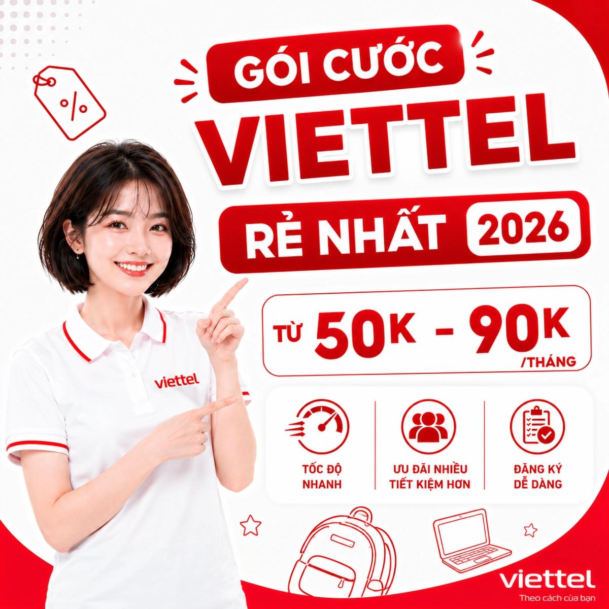 Gói 4G dùng được cả tháng mà giá chưa tới 50K