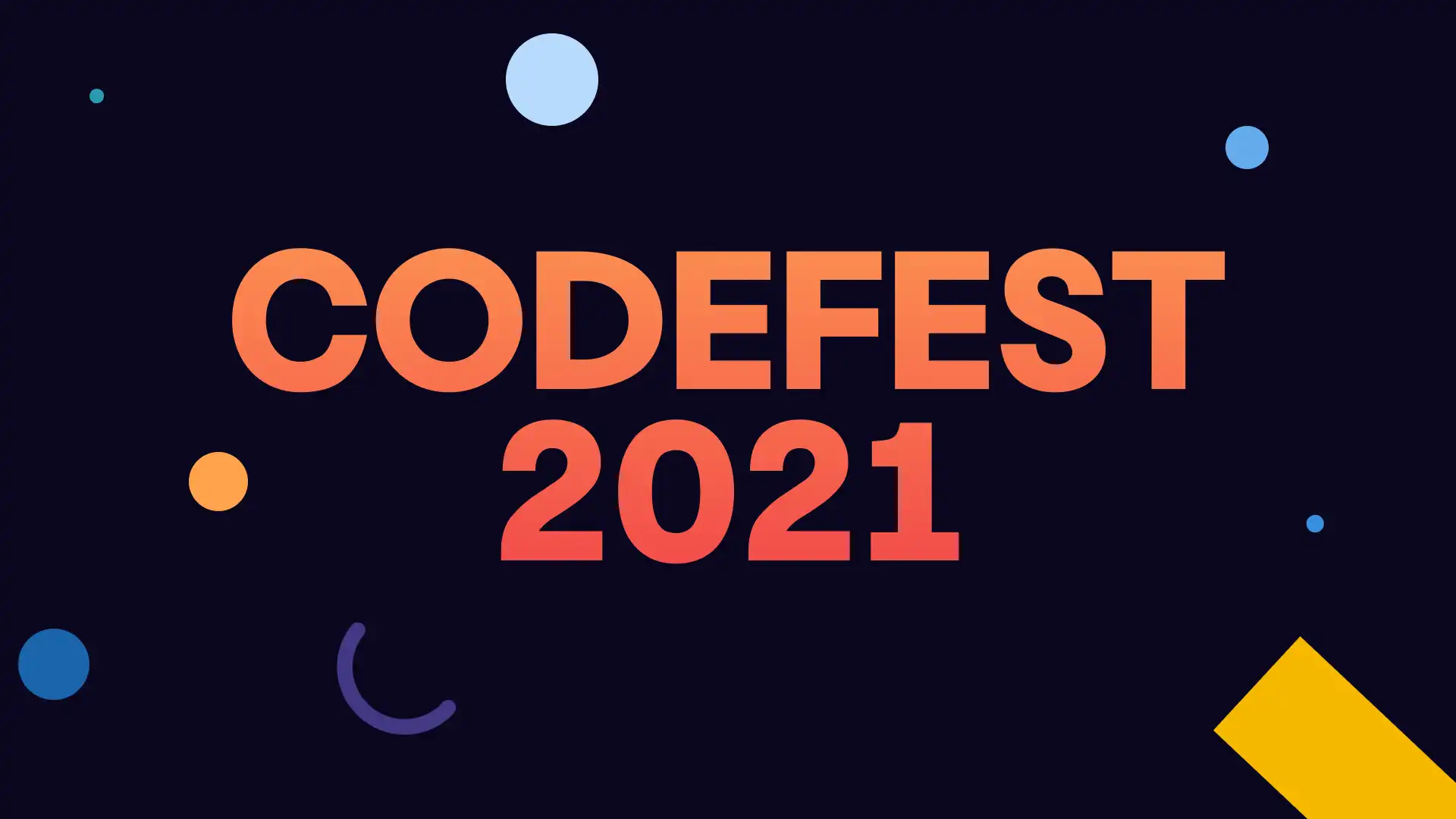 CodeFest 2021