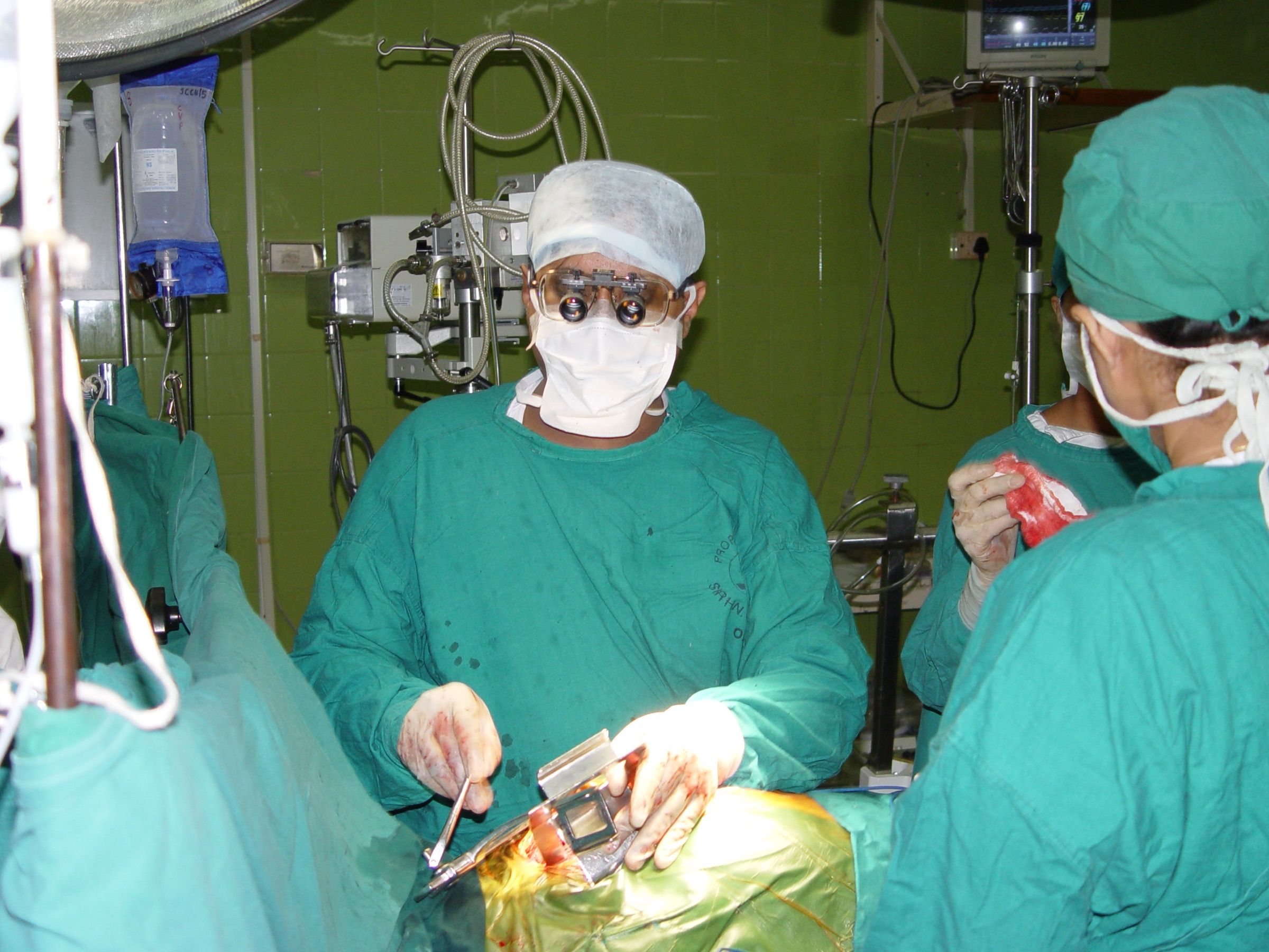 The Surgeon at Work