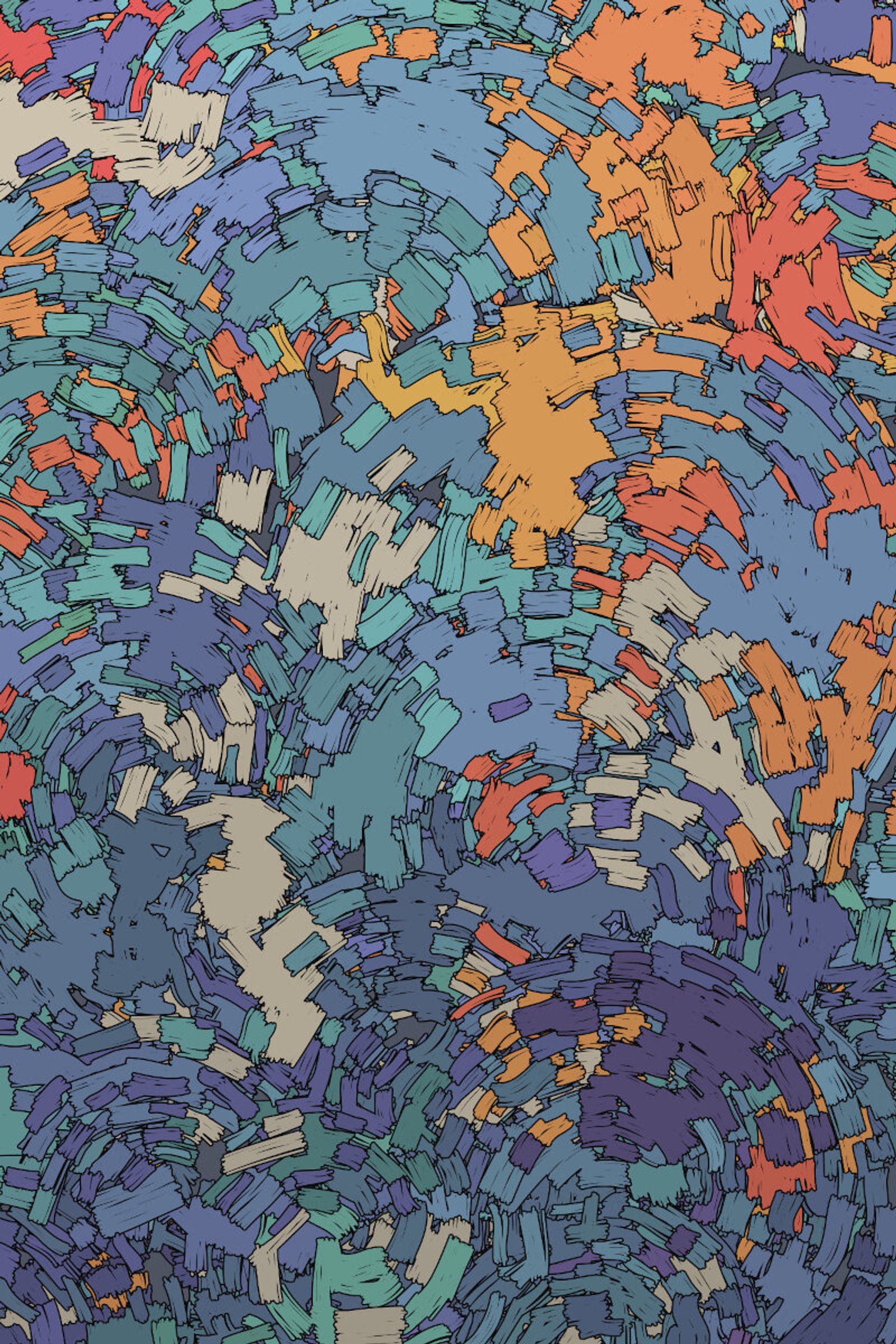 Color Arrangment in Generative Art | Tyler Hobbs