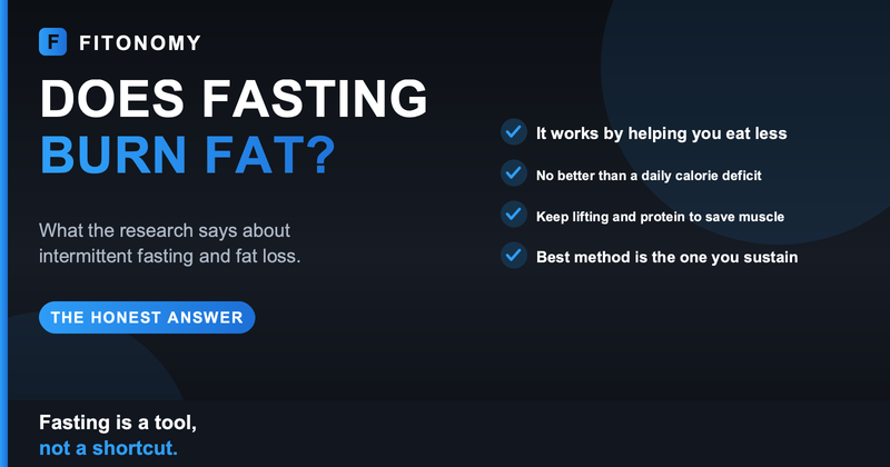Does intermittent fasting work for fat loss, what the science says - Fitonomy