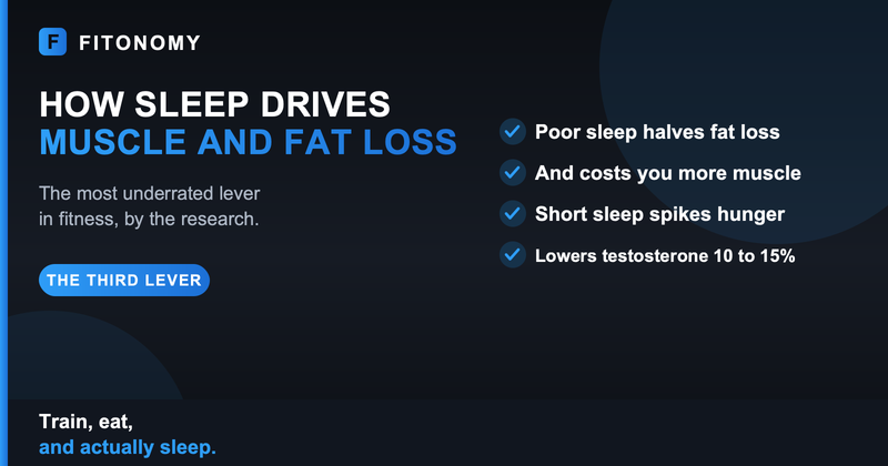 How sleep affects muscle growth and fat loss - Fitonomy