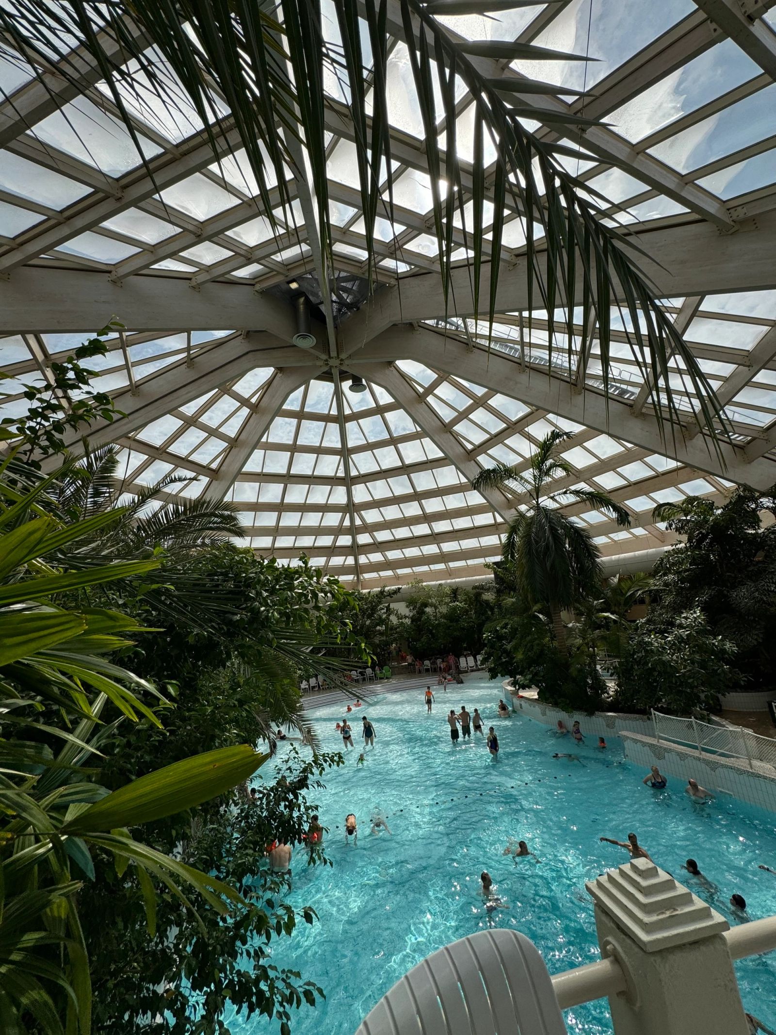 The pool at Centre Parcs De Haan