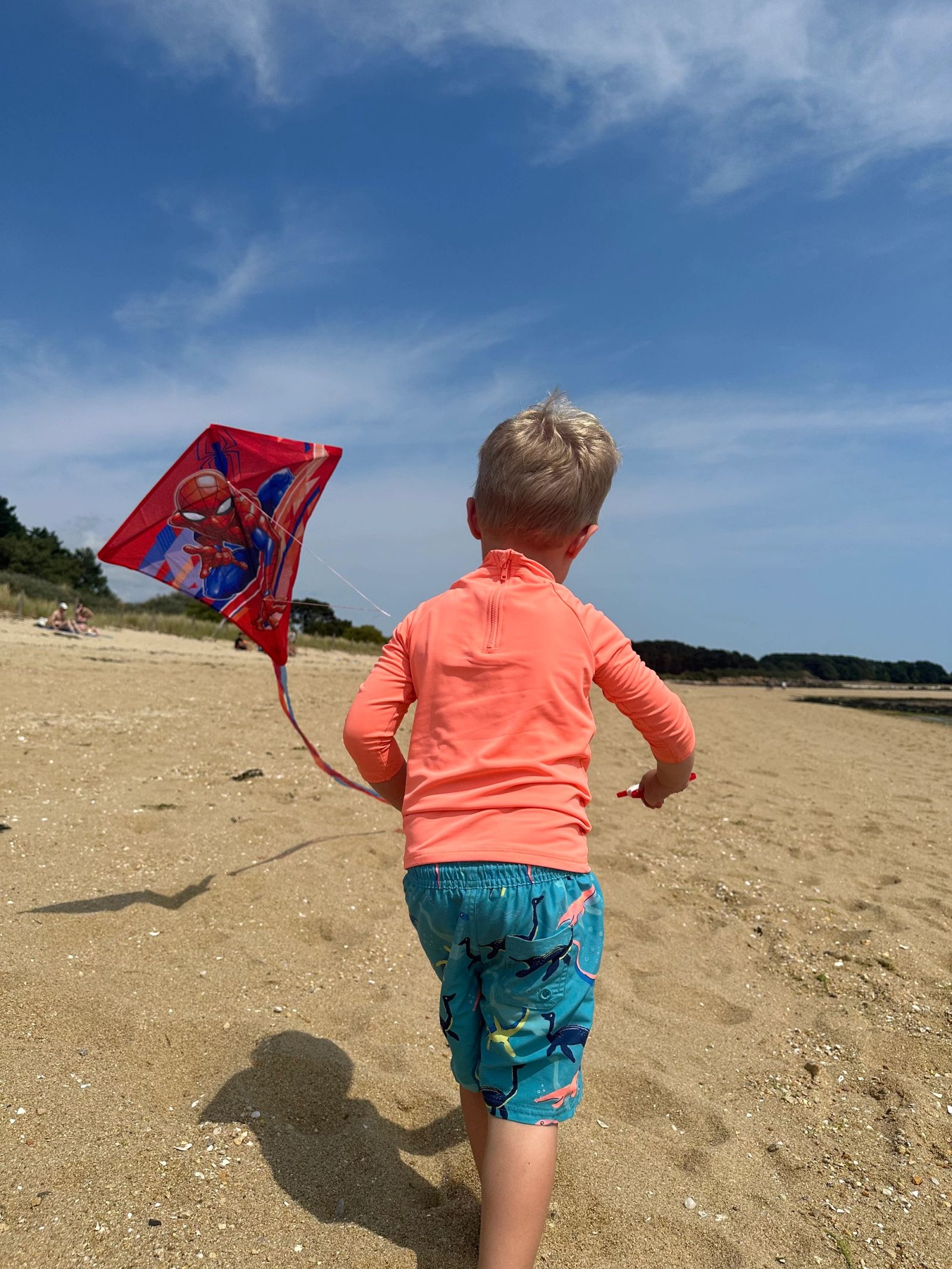 The local beach at Carnac was about 10 minutes away