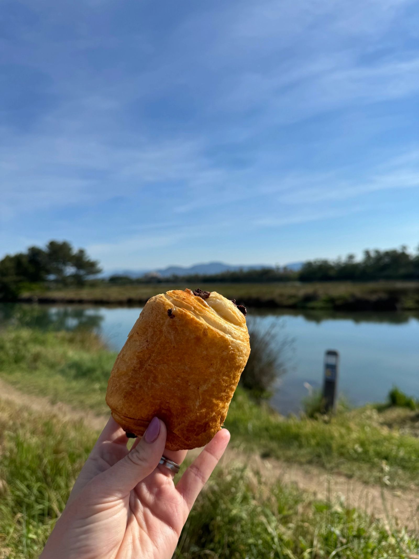 The onsite bakery was too tempting!