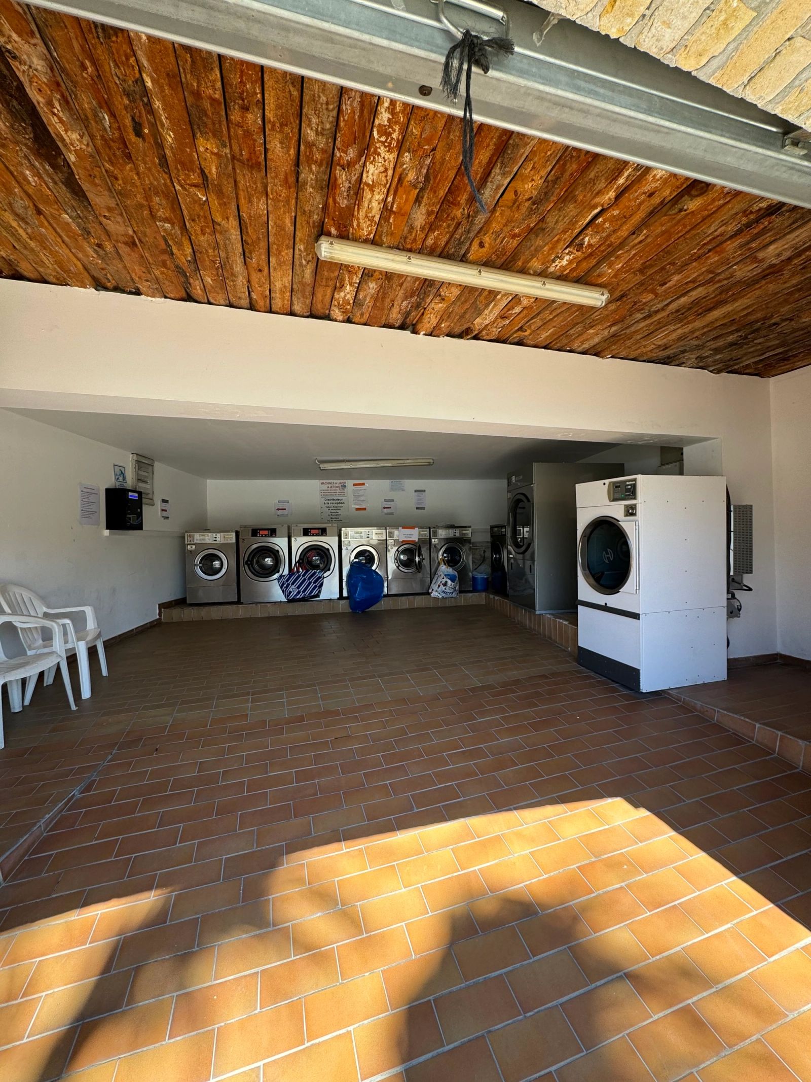 You know I love doing laundry on holiday!