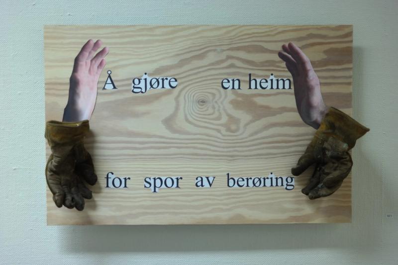 Å gjøre en heim for spor av berøring