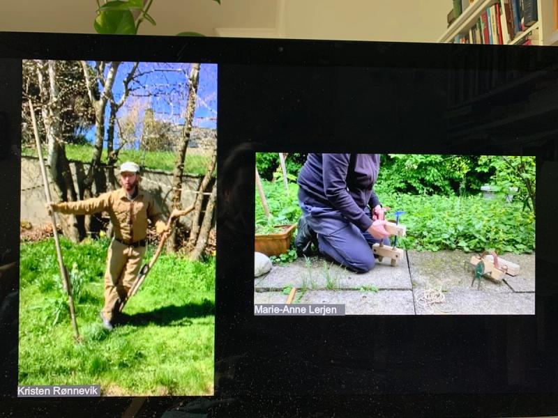 Spor mellom føtter og jorden / SPUREN ZWISCHEN FUSS UND BODEN