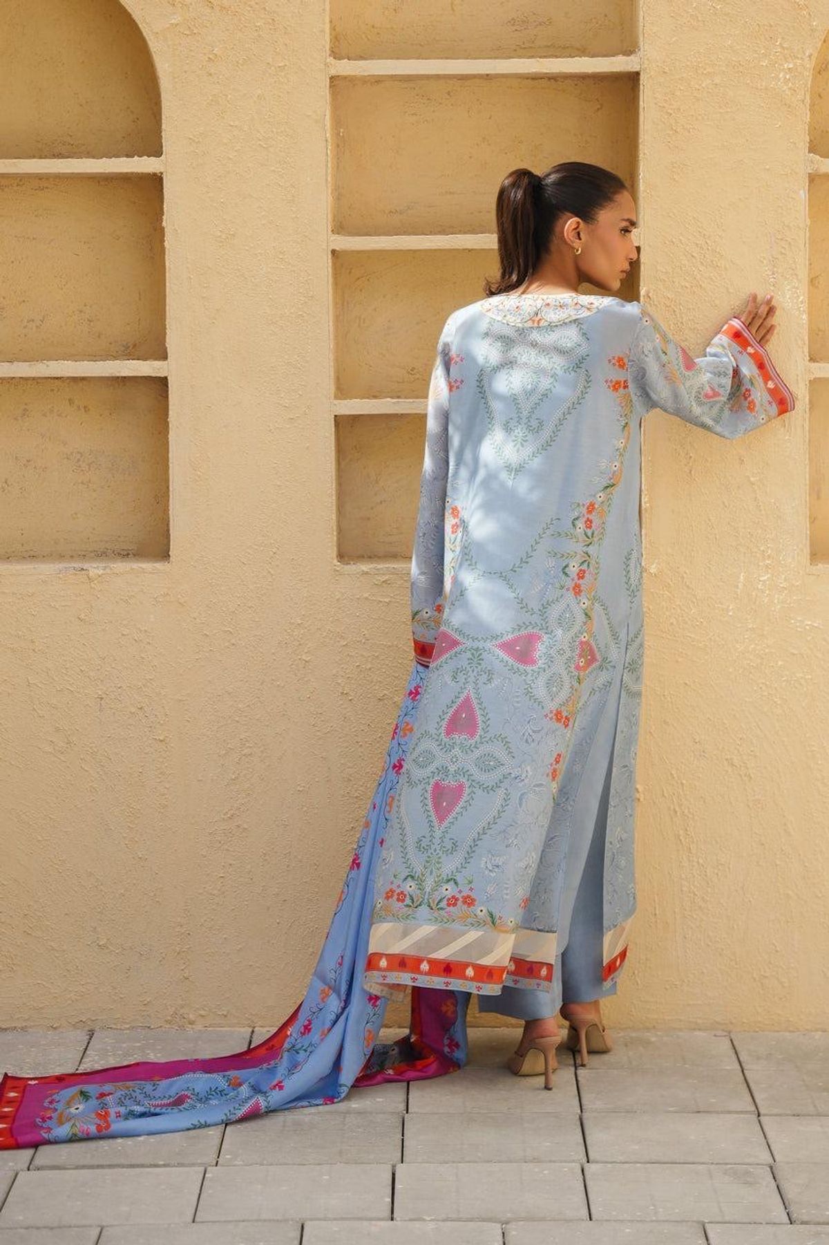 Sloane 3pc suit - sky blue photo 2
