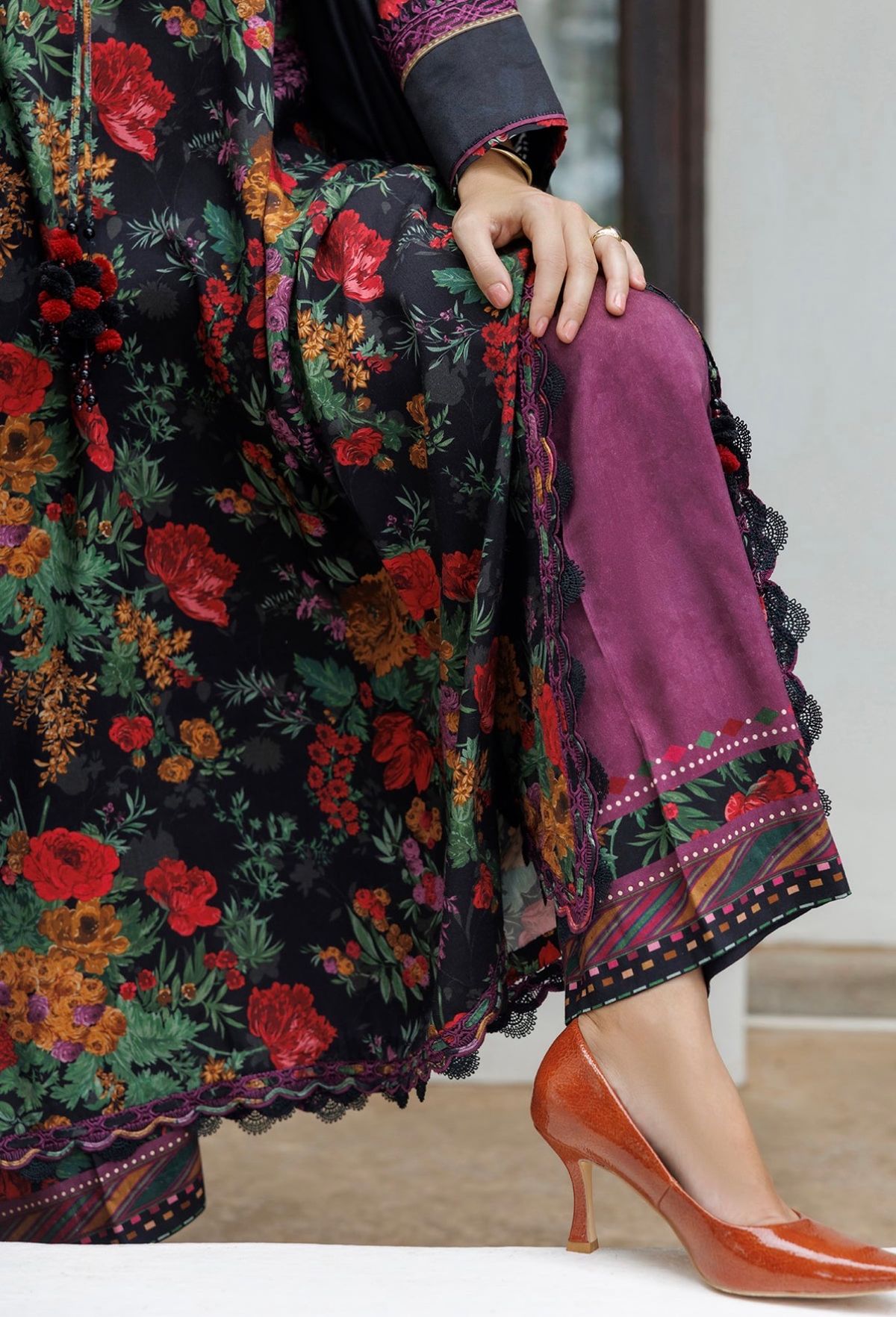 BAROQUE-DIGITAL PRINTED VISCOSE SF-4562 photo 2