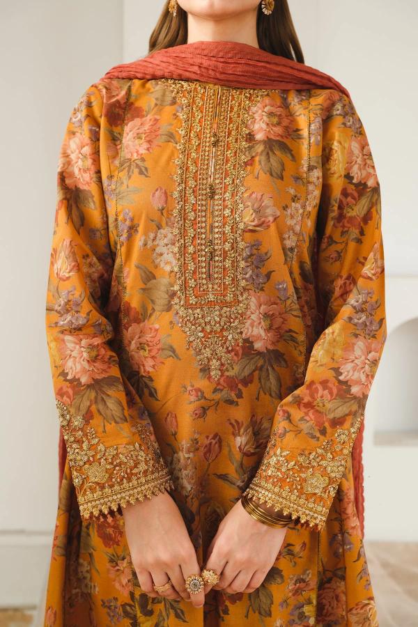 BAROQUE - EMBROIDERED PRINTED LAWN SF-653 photo 2