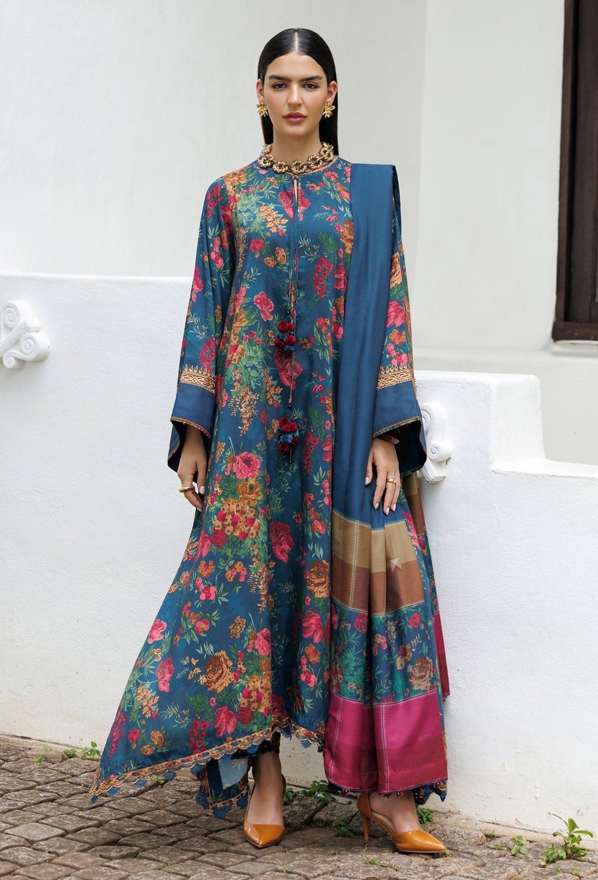 BAROQUE-DIGITAL PRINTED VISCOSE SF-4562 photo 5