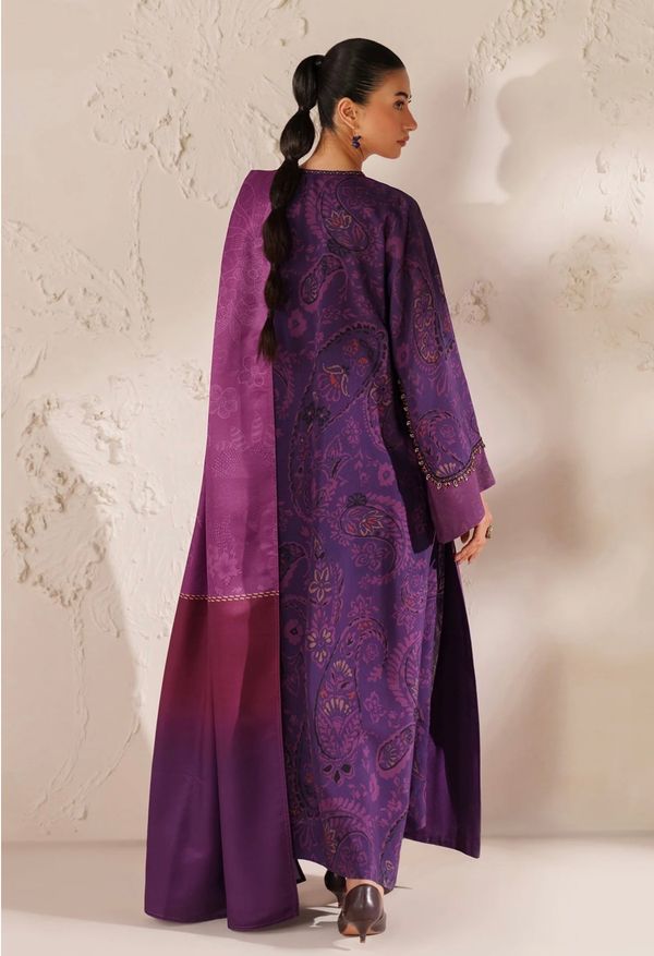 BAROQUE-EMBROIDERED VISCOSE SILK SF-4291 photo 3