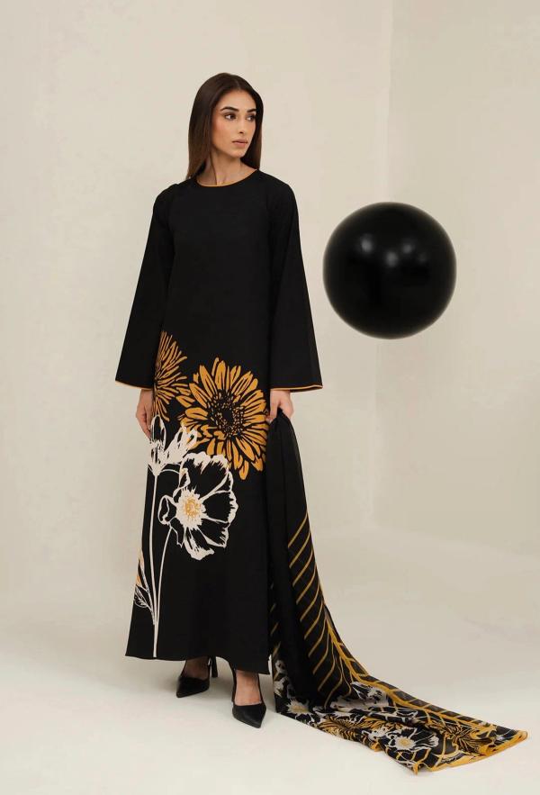 Sunroot Kaftan dress with scarf photo 1
