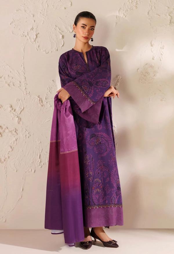 BAROQUE-EMBROIDERED VISCOSE SILK SF-4291 photo 2