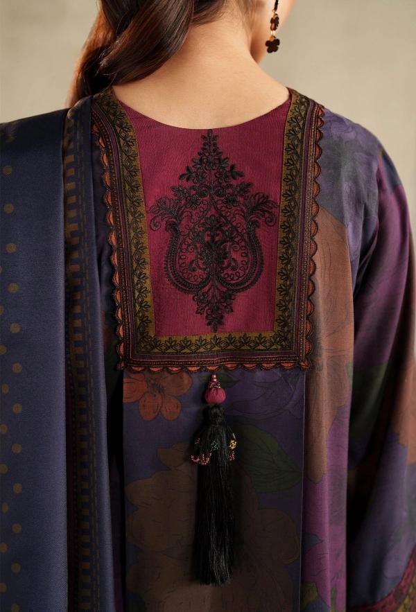 BAROQUE-EMBROIDERED VISCOSE SF-4325 photo 3