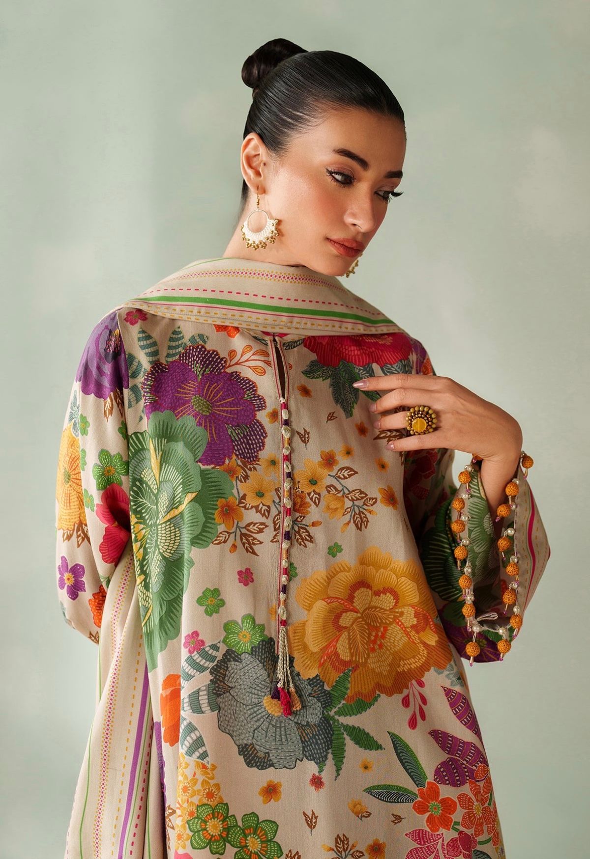 BAROQUE-DIGITAL PRINTED VISCOSE SF-4296 photo 1