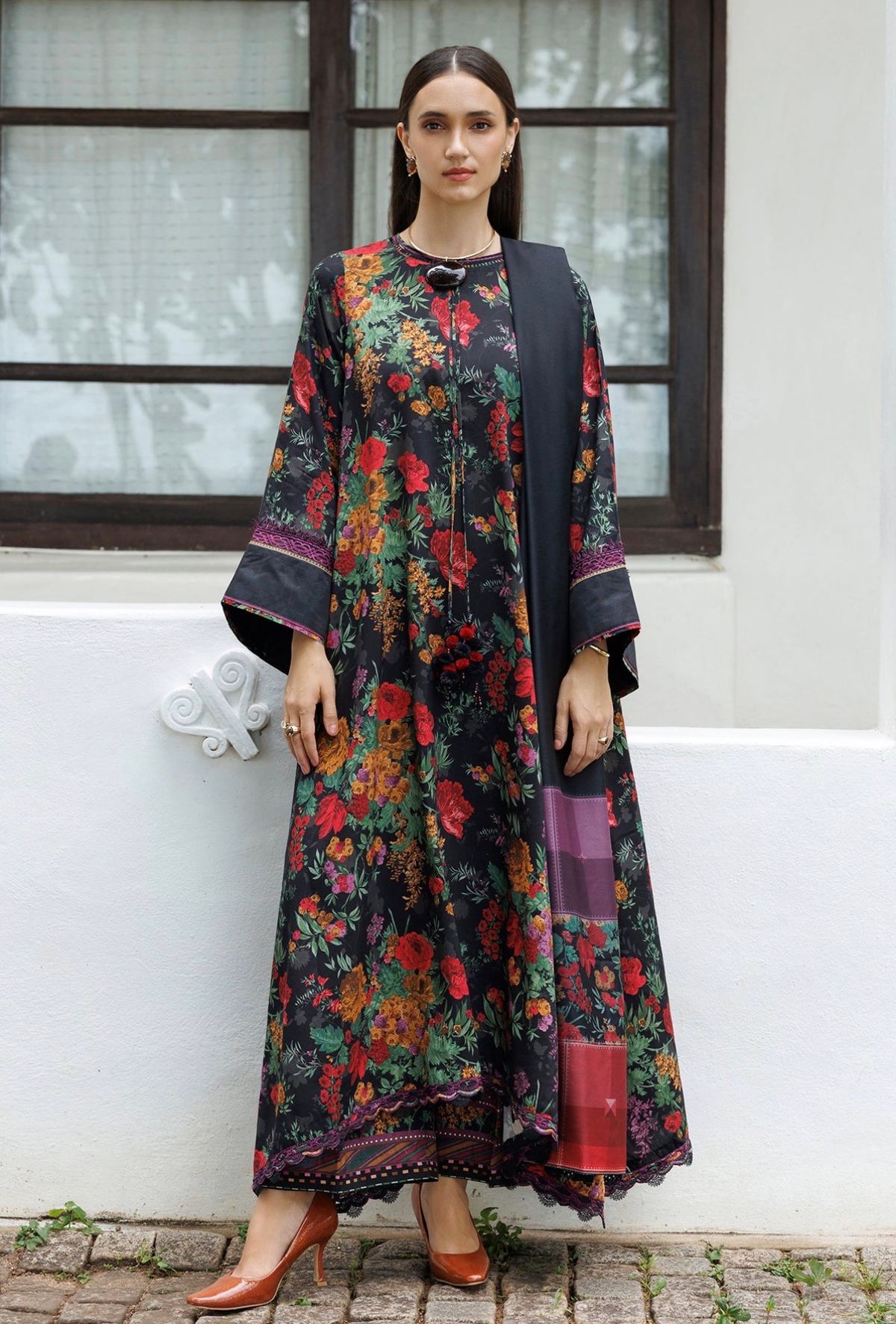 BAROQUE-DIGITAL PRINTED VISCOSE SF-4562 photo 3